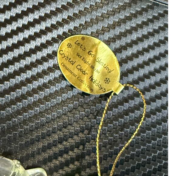 Bradford Editions Disney Winnie The Pooh Tigger 4 Crystal Clear Ornaments 2004 - Picture 10 of 14